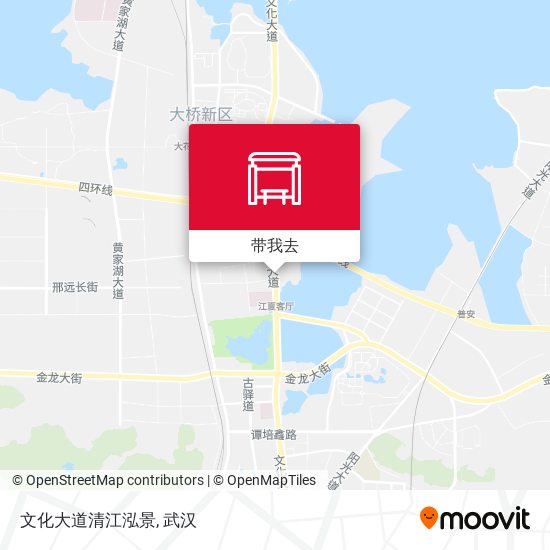 文化大道清江泓景地图
