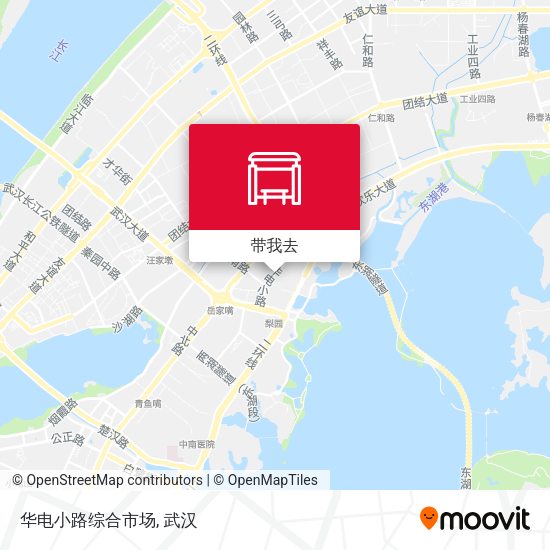 华电小路综合市场地图