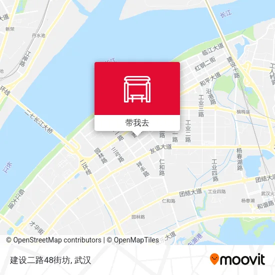 建设二路48街坊地图