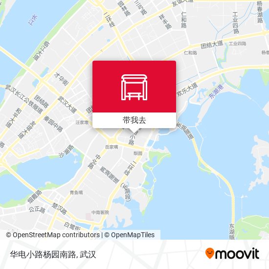 华电小路杨园南路地图