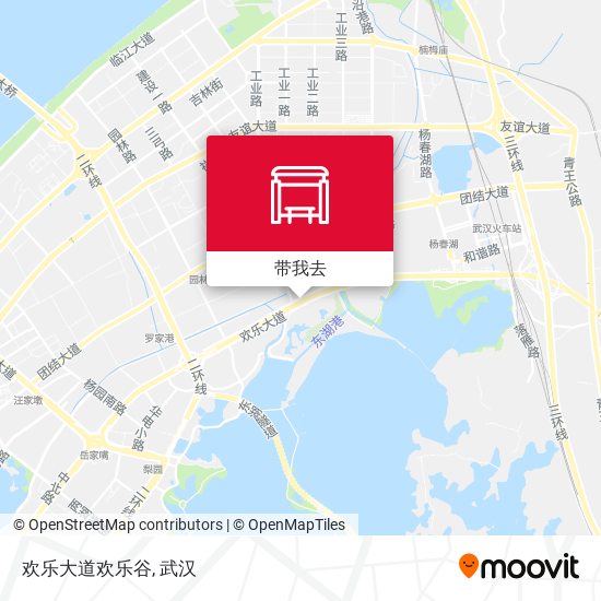 欢乐大道欢乐谷地图