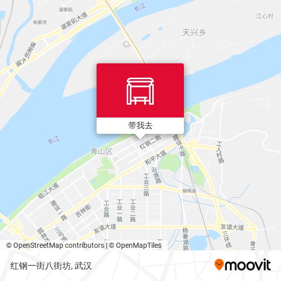 红钢一街八街坊地图