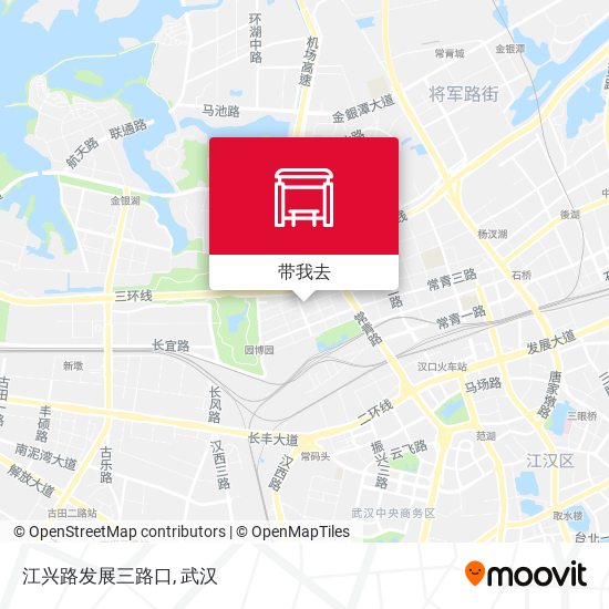 江兴路发展三路口地图