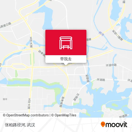 张柏路径河地图