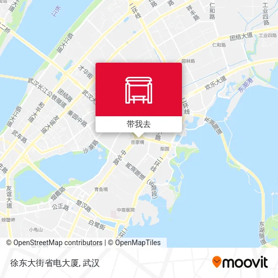 徐东大街省电大厦地图