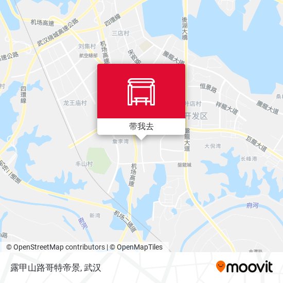 露甲山路哥特帝景地图