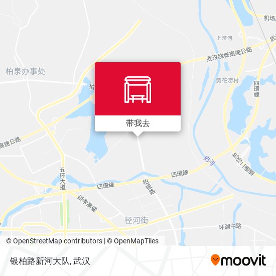 银柏路新河大队地图