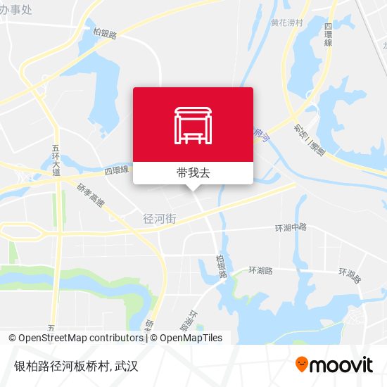 银柏路径河板桥村地图