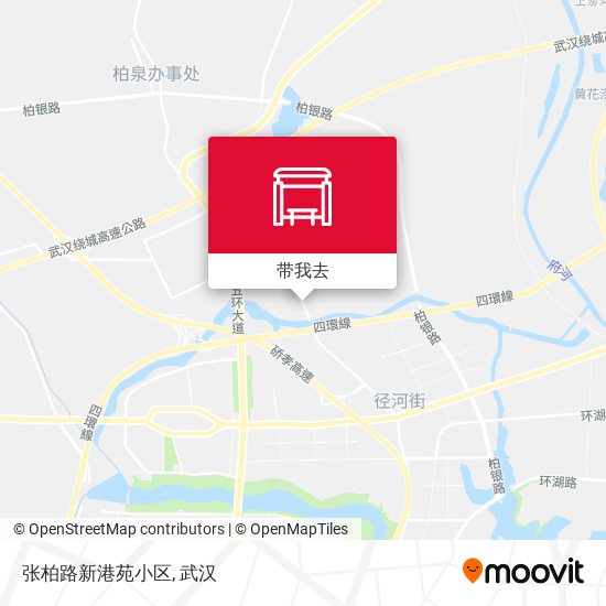 张柏路新港苑小区地图