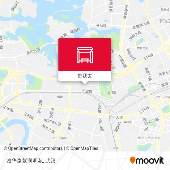 城华路紫润明苑地图