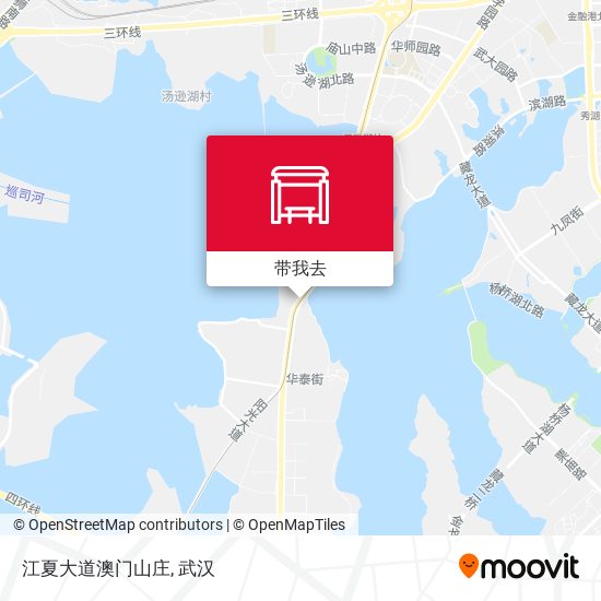 江夏大道澳门山庄地图