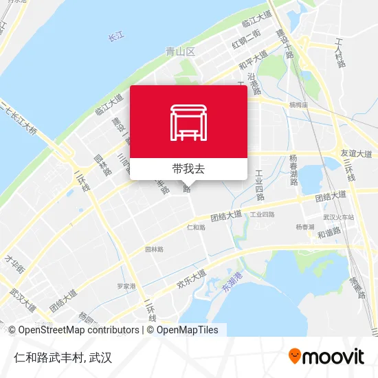 仁和路武丰村地图