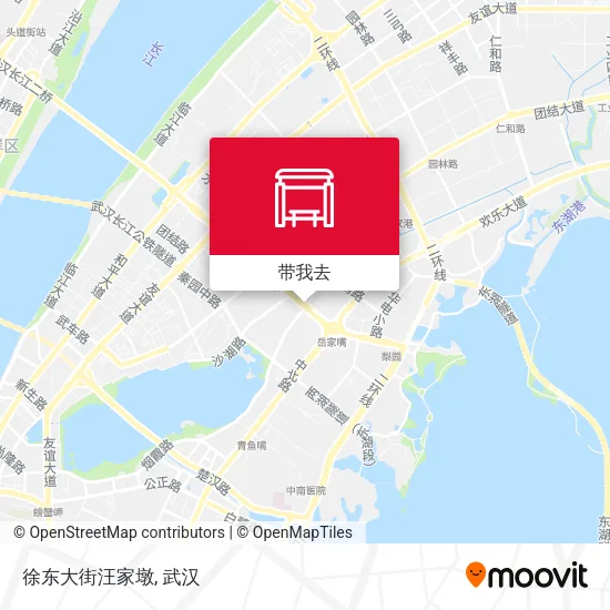 徐东大街汪家墩地图