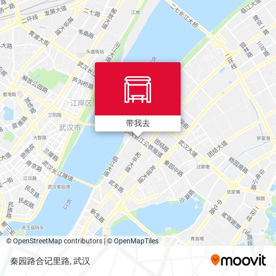 秦园路合记里路地图