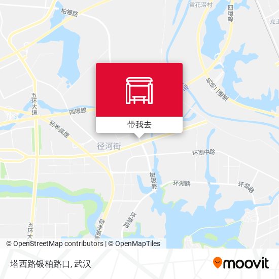 塔西路银柏路口地图