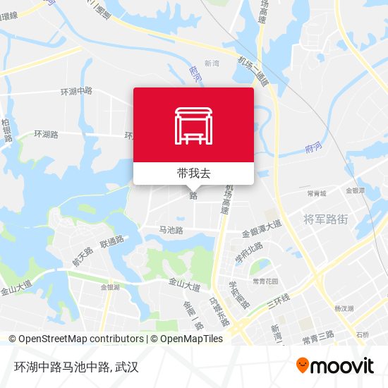 环湖中路马池中路地图