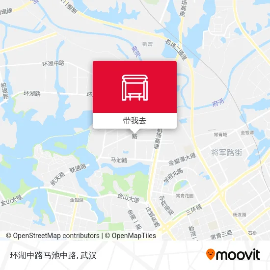 环湖中路马池中路地图