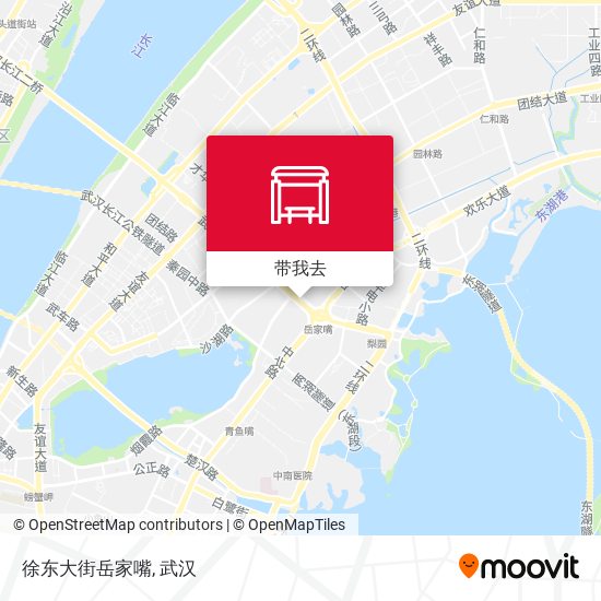徐东大街岳家嘴地图