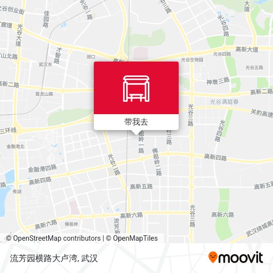 流芳园横路大卢湾地图