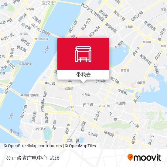 公正路省广电中心地图