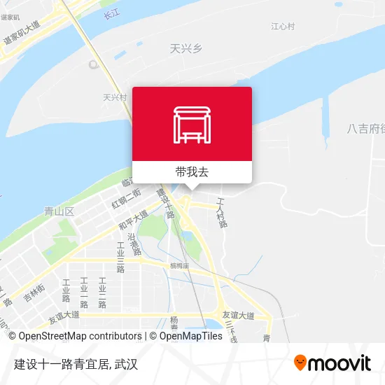 建设十一路青宜居地图