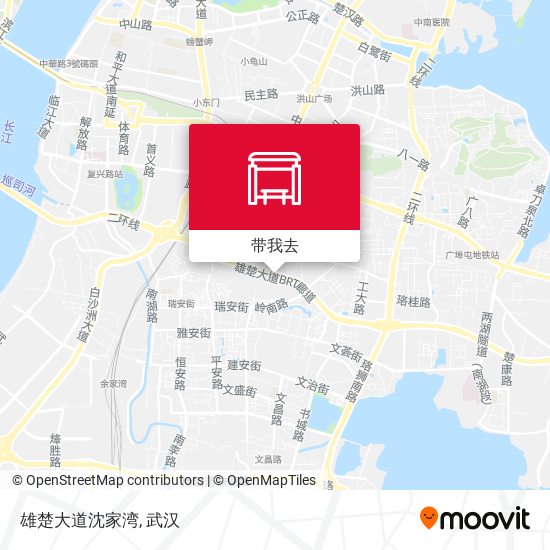 雄楚大道沈家湾地图