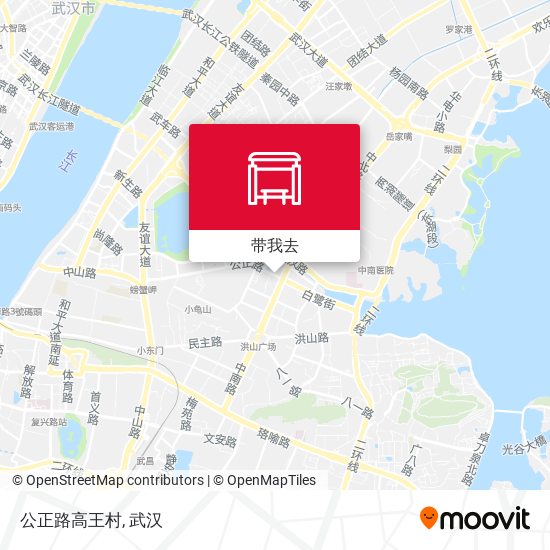 公正路高王村地图