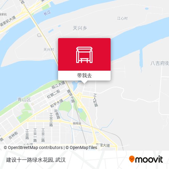 建设十一路绿水花园地图