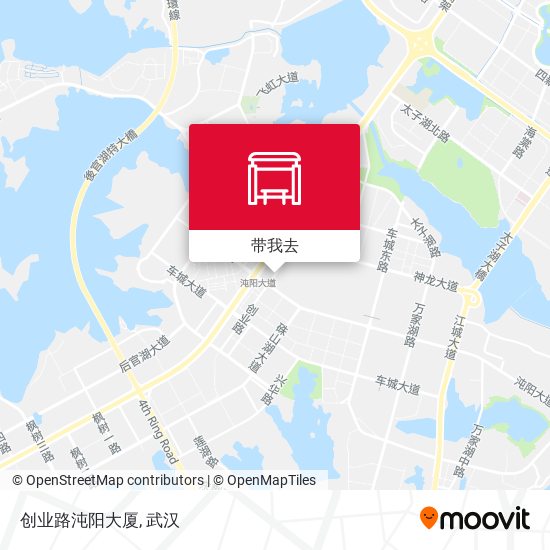 创业路沌阳大厦地图