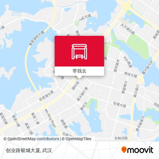 创业路银城大厦地图