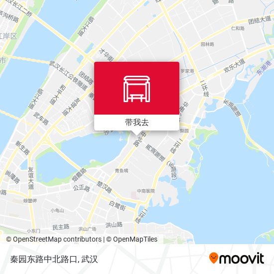 秦园东路中北路口地图