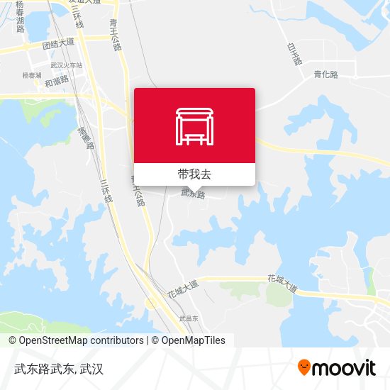 武东路武东地图