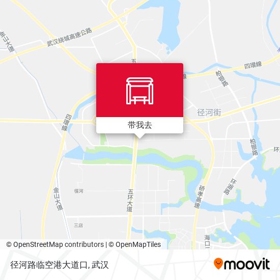 径河路临空港大道口地图