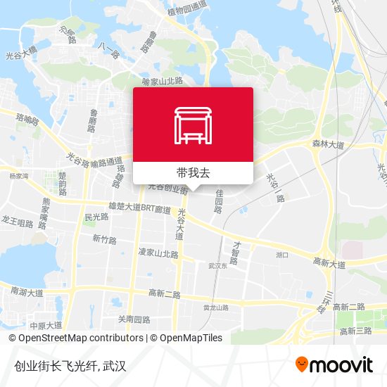 创业街长飞光纤地图