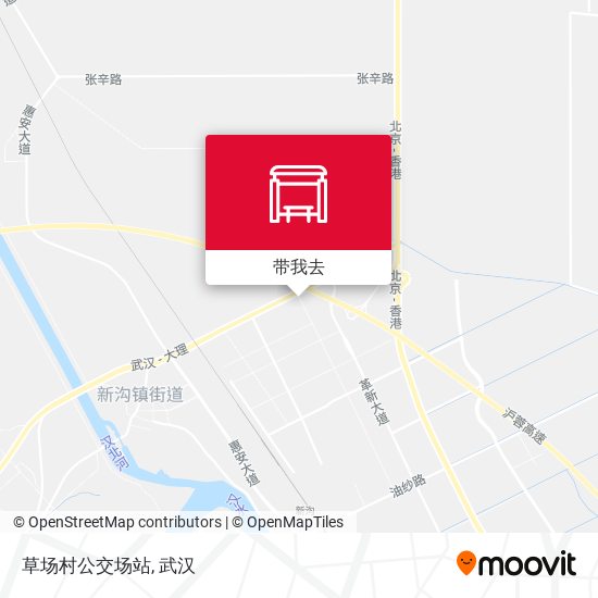 草场村公交场站地图