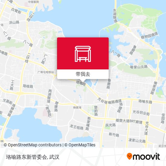 珞喻路东新管委会地图