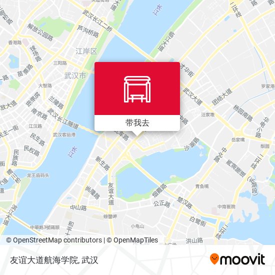 友谊大道航海学院地图