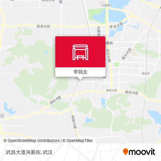 武昌大道兴新街地图