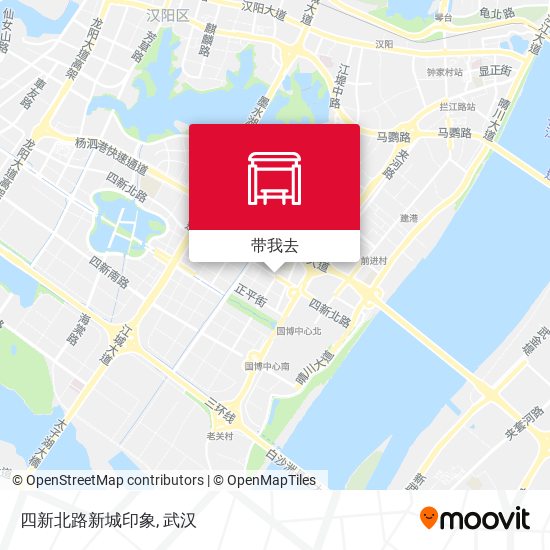 四新北路新城印象地图