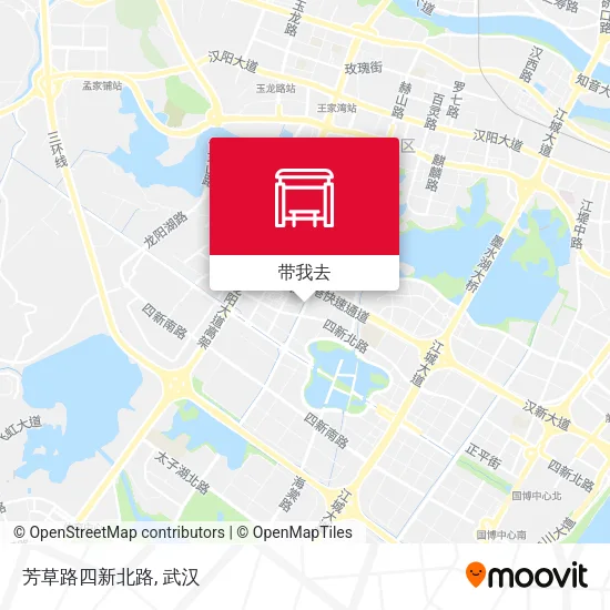 芳草路四新北路地图