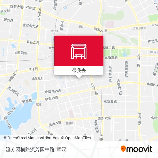 流芳园横路流芳园中路地图