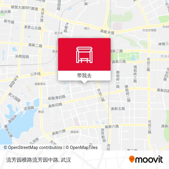 流芳园横路流芳园中路地图