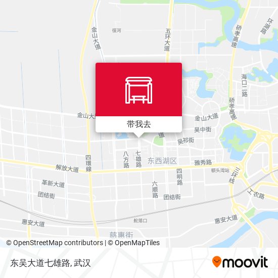 东吴大道七雄路地图