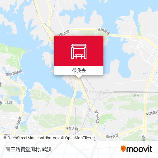 青王路祠堂周村地图
