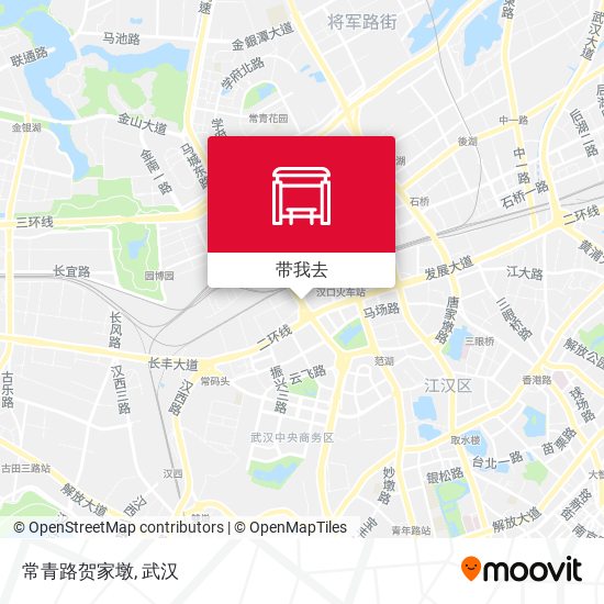常青路贺家墩地图
