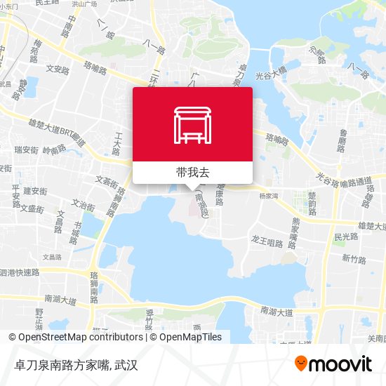 卓刀泉南路方家嘴地图