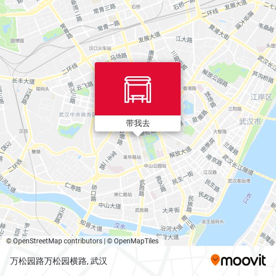 万松园路万松园横路地图