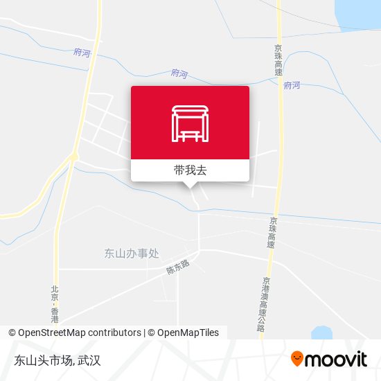 东山头市场地图