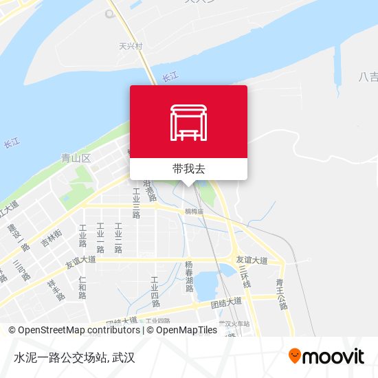 水泥一路公交场站地图