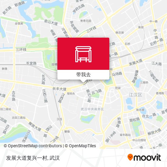 发展大道复兴一村地图